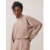 Custom Shawl-Neck Sweatshirt | Womens Sportswear Factory Manufacturer