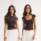 Custom Bra-Free Reversible Scoopneck Top | Womens Sportswear Factory
