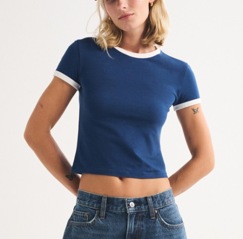 Custom Essential Baby Tee | Womens Sportswear Factory Wholesale Bulk