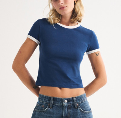 Custom Essential Baby Tee | Womens Sportswear Factory Wholesale Bulk