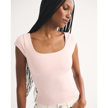Custom Bra-Free Reversible Scoopneck Top | Womens Sportswear Factory