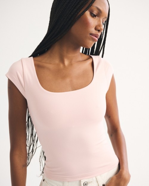 Custom Bra-Free Reversible Scoopneck Top | Womens Sportswear Factory