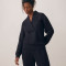 Custom Shawl-Neck Sweatshirt with Modal | Sportswear Manufacturer Navy