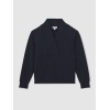 Custom Shawl-Neck Sweatshirt with Modal | Sportswear Manufacturer Navy
