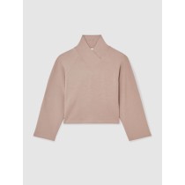 Custom Shawl-Neck Sweatshirt | Womens Sportswear Factory Manufacturer