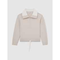 Custom Interlock Half-Zip Sweatshirt | Womens Sportswear Factory Bulk