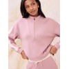 Custom Quarter Zip Scuba Long Sleeve Top | Womens Sportswear Factory