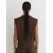 Custom Sleeveless V-Neck Sweat Top Tan | Womens Sportswear Factory