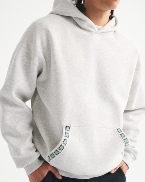 Custom Embroidered Popover Hoodie | Mens Sportswear Manufacturer