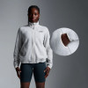 Custom Zip Recycled Wool Blend Scuba Long Sleeve Top Explore Jacket | Womens Sportswear Factory