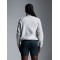 Custom Zip Recycled Wool Blend Scuba Long Sleeve Top Explore Jacket | Womens Sportswear Factory