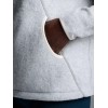 Custom Zip Recycled Wool Blend Scuba Long Sleeve Top Explore Jacket | Womens Sportswear Factory