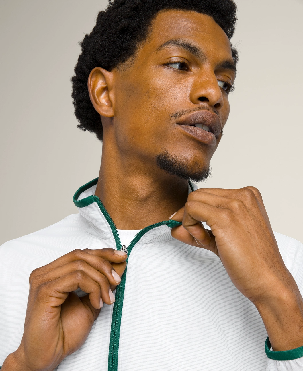 Stylish Windbreaker Full-zipper Jacket