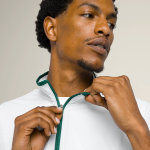 Custom Men's Autumn Lightweight and Stylish Windbreaker Full-zipper Jacket Set for Outdoor Activities