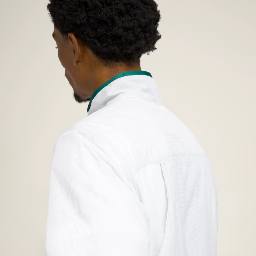 Custom Men's Autumn Lightweight and Stylish Windbreaker Full-zipper Jacket Set for Outdoor Activities