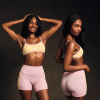 UPF 50+ Breathable Custom Moisture Wicking Layered Bra and High Waist Shorts Activewear Manufacturer