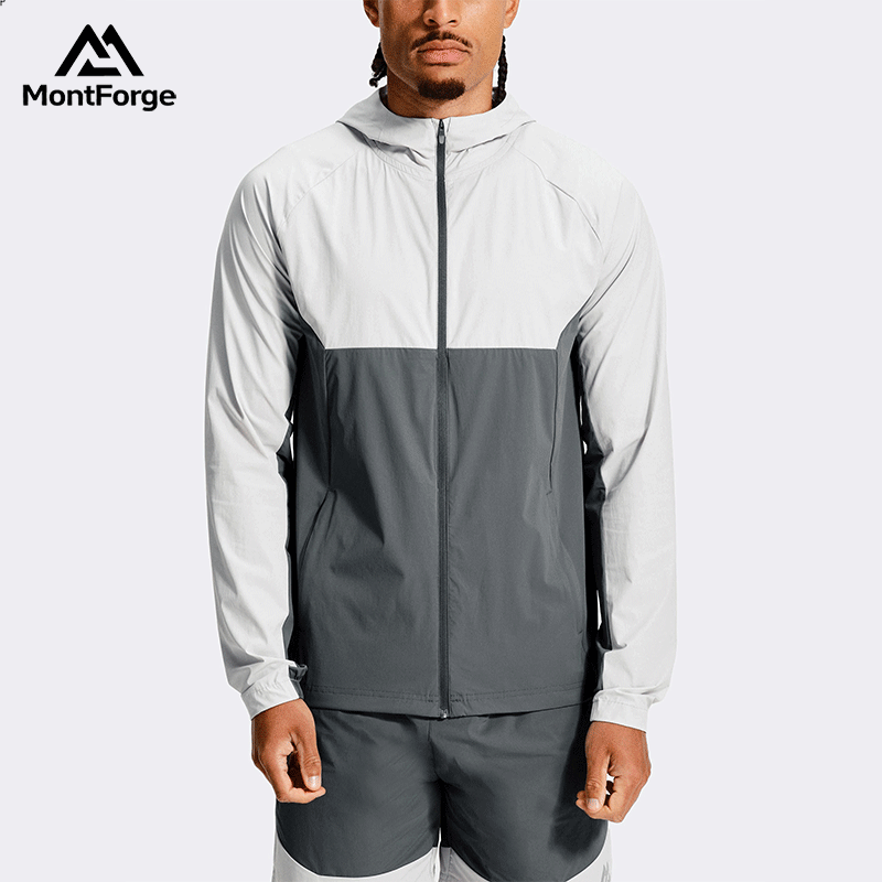 Custom Men's Windbreaker Jacket | Lightweight Track Jacket Supplier