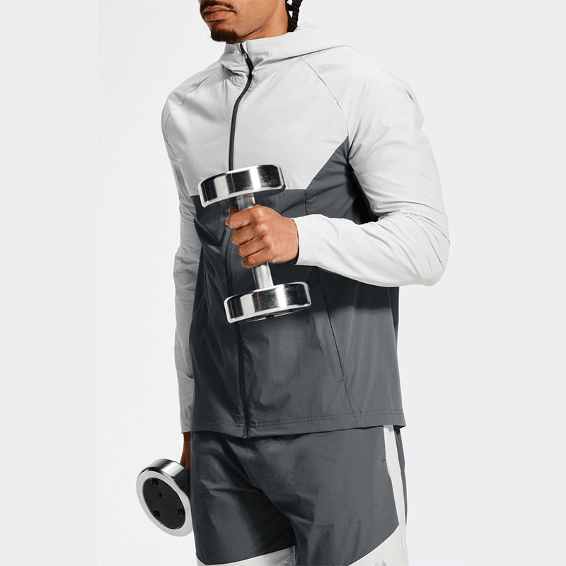 Custom Men's Windbreaker Jacket | Lightweight Track Jacket Supplier