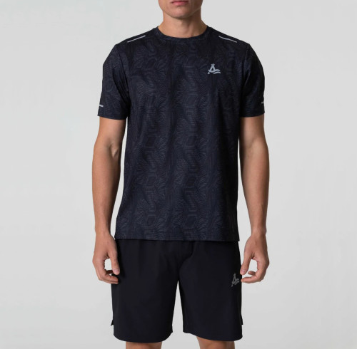 Custom Men's T Shirt Set | Quick Dry Wind Reflective Outdoor Running,China Manufacturer