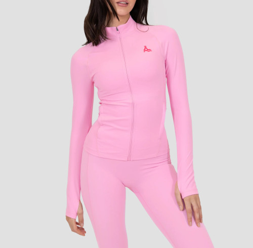 Custom Women's Sports Jacket | Sportswear Spandex Full Zip Lightweight Slim Fit Quick Dry