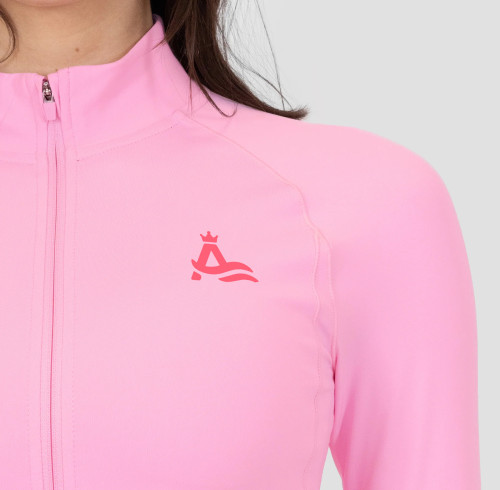 Custom Women's Sports Jacket | Sportswear Spandex Full Zip Lightweight Slim Fit Quick Dry