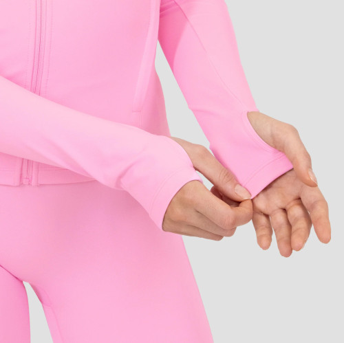 Custom Women's Sports Jacket | Sportswear Spandex Full Zip Lightweight Slim Fit Quick Dry