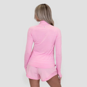 Customised Women's 1/4 Zip Sportswear | Comfortable Breathable Sportswear China Sportswear Manufacturer