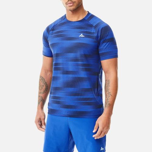 Customised Men's Muscle Training T-Shirt | Digital Printed Reflective Logo Sportswear Manufacturer