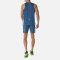 Custom fabric men's fitness sports vest | moisture wicking sportswear factory