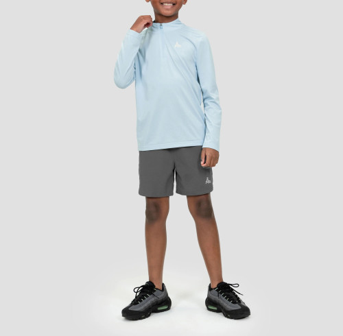 Custom Youth 1/4 Zip Sweatshirt | Pullover Lightweight Breathable Fitness Top Sportswear Manufacturer