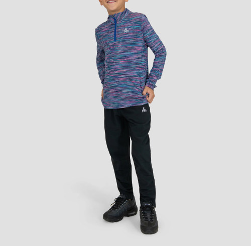 Custom Boy 1/4 Zip Sweatshirt Pullover Lightweight Breathable Fitness Top Sportswear Manufacturer