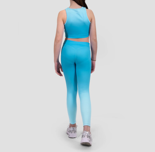 Customized Girls Ombre Leggings |Trendy Stretchy & Ultra-Soft Activewear