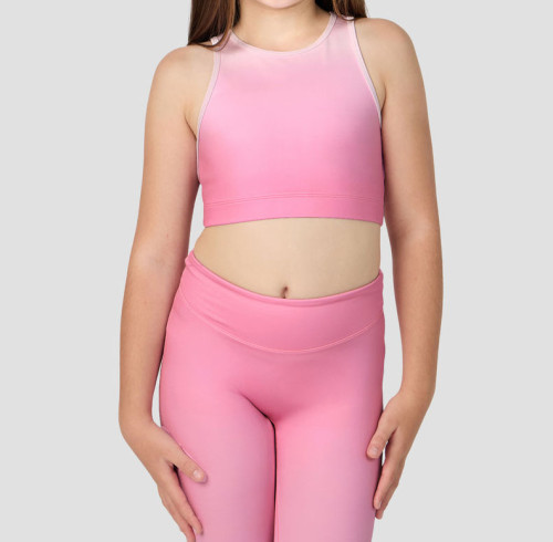 Custom Girls’ Reflective Tank Top | 4-Way Stretch Activewear Manufacturer