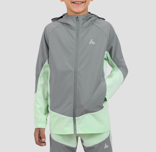 Custom Boys Lightweight Sports Jacket & Shorts | Outdoor Activewear OEM