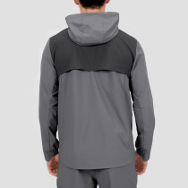 Custom Men's Lightweight Reflective Zip-up Jacket | Waterproof And Windproof With Hood  Sportswear