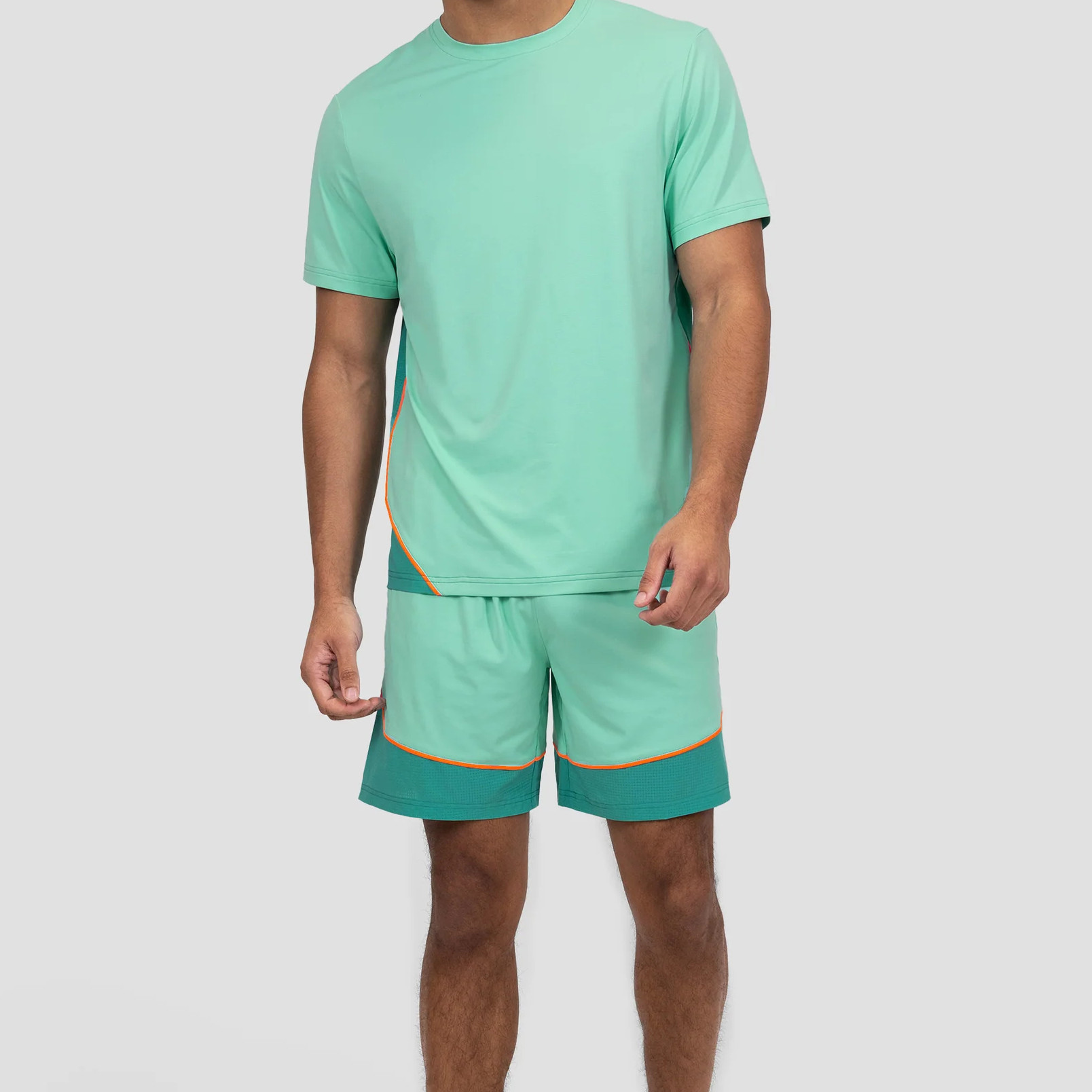 Custom T Shirt Shorts Set Tracksuit