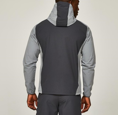Custom Reflective Logo Jacket | Polyester Woven Men's Waterproof Windproof Jacket