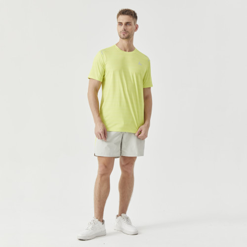 Custom Sports Running T-shirts | Polyester Spandex Breathable Mens Fitness Gym T-shirts