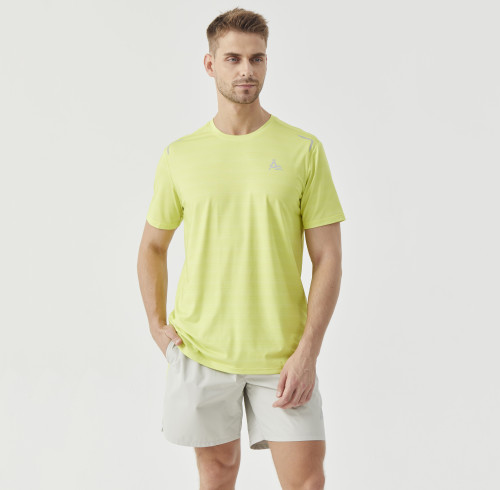 Custom Sports Running T-shirts | Polyester Spandex Breathable Mens Fitness Gym T-shirts