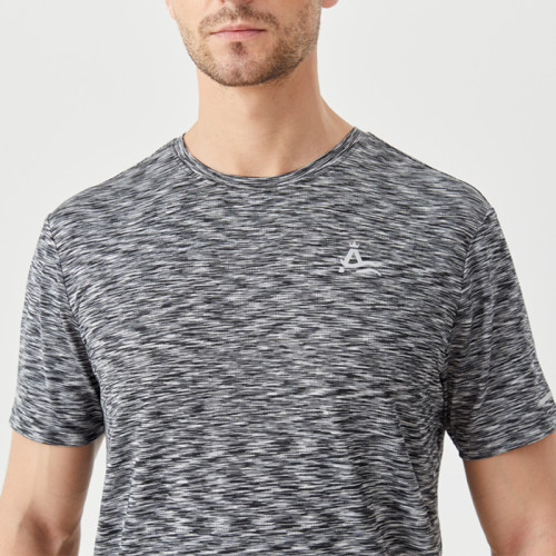 Custom Logo Quick Dry T-Shirt | Breathable Stretch Men's Running Fitness T-Shirt