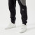 Custom Reflective Logo Two Colour Knit Fabric Men's Casual | Jogging Fitness Training Pants