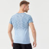 Custom Men's Seamless Fitness T-Shirt Polyester Spandex Lightweight Fabric Sportswear Manufacturer
