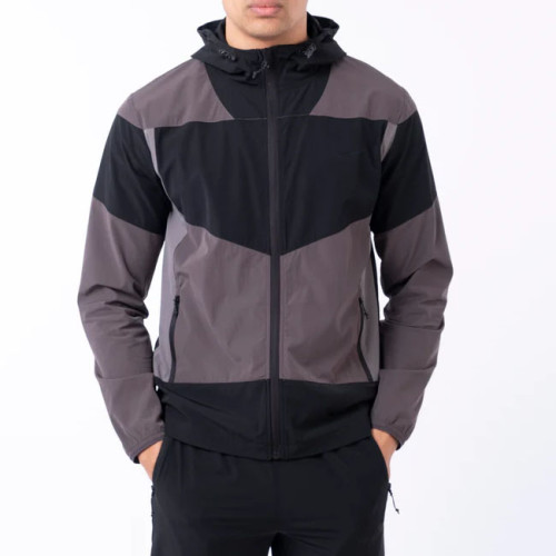 Custom Logo Men's Training Wear | Waterproof  Sports Fitness Jacket for Running and Hiking
