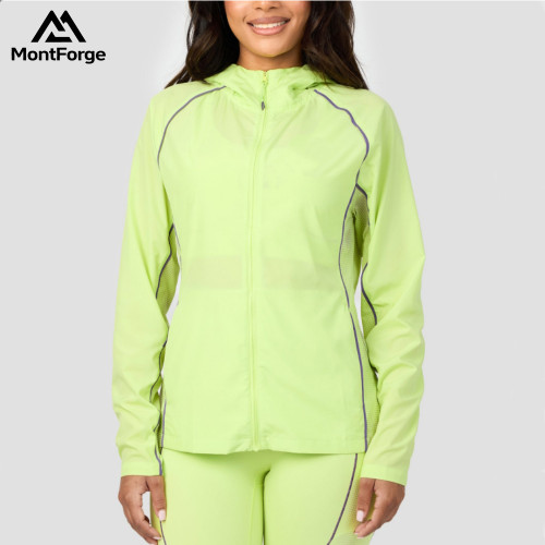 Custom Logo Women Lightweight Jacket | Women Windbreaker Running Jacket