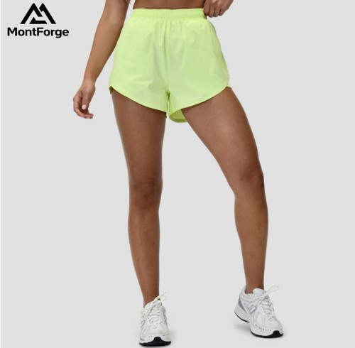Custom Logo Women Lightweight Sports Shorts | Sports Fitness Yoga Shorts Factory