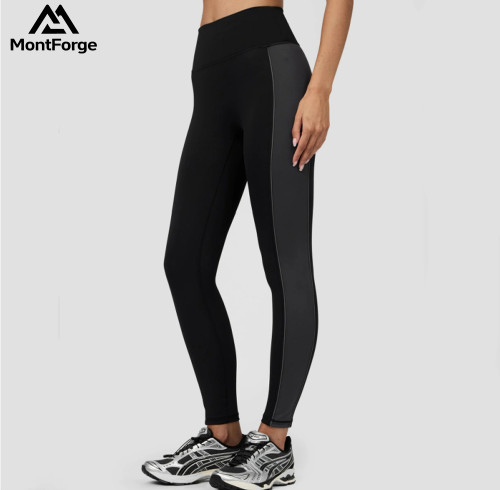 Custom Color Block Yoga Legging for Women | Custom Workout Yoga Pants Leggings