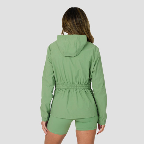 Custom-Made Women's Plain Windproof Jacket | Athletic Sportswear for Women