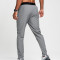 Black Waistband Lightweight Breathable Own Factory Custom Logo Light Grey Trousers