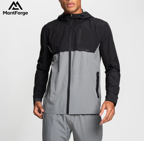 Men's Lightweight Outdoor Jacket | Waterproof Hooded Side Pockets New Arrivals Men's Sports Jacket