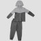 Custom Kids Polyester Running Tracksuit | Elasticated Cuff Reflective Outdoor Sport Tracksuit